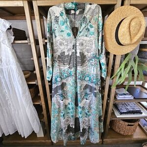 Dawson+Hellmann Absinthe Fairy Kaftan Size XL NWT